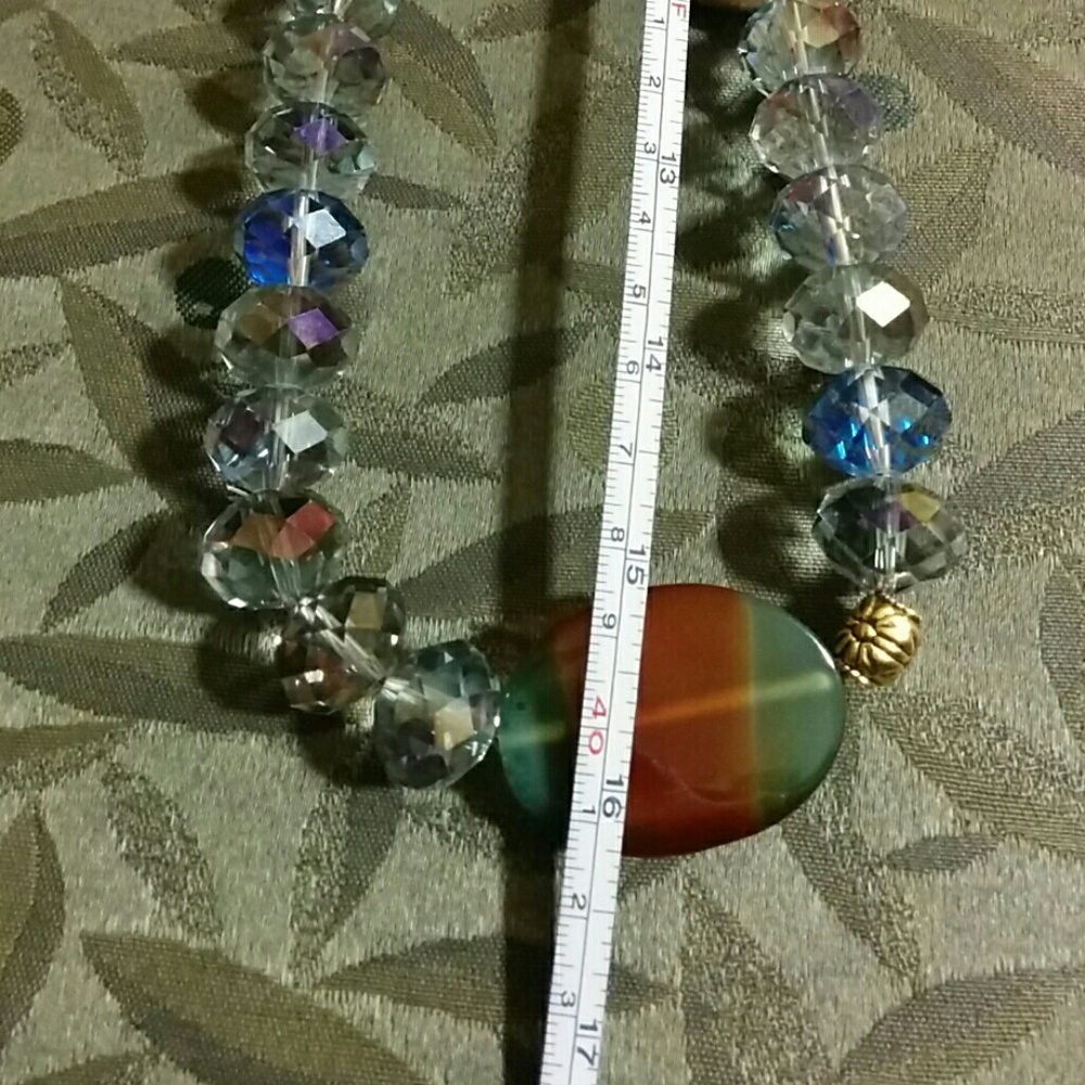 16 inch hand made necklace